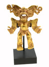 Gran Cocle Cast Gold Figural Deity