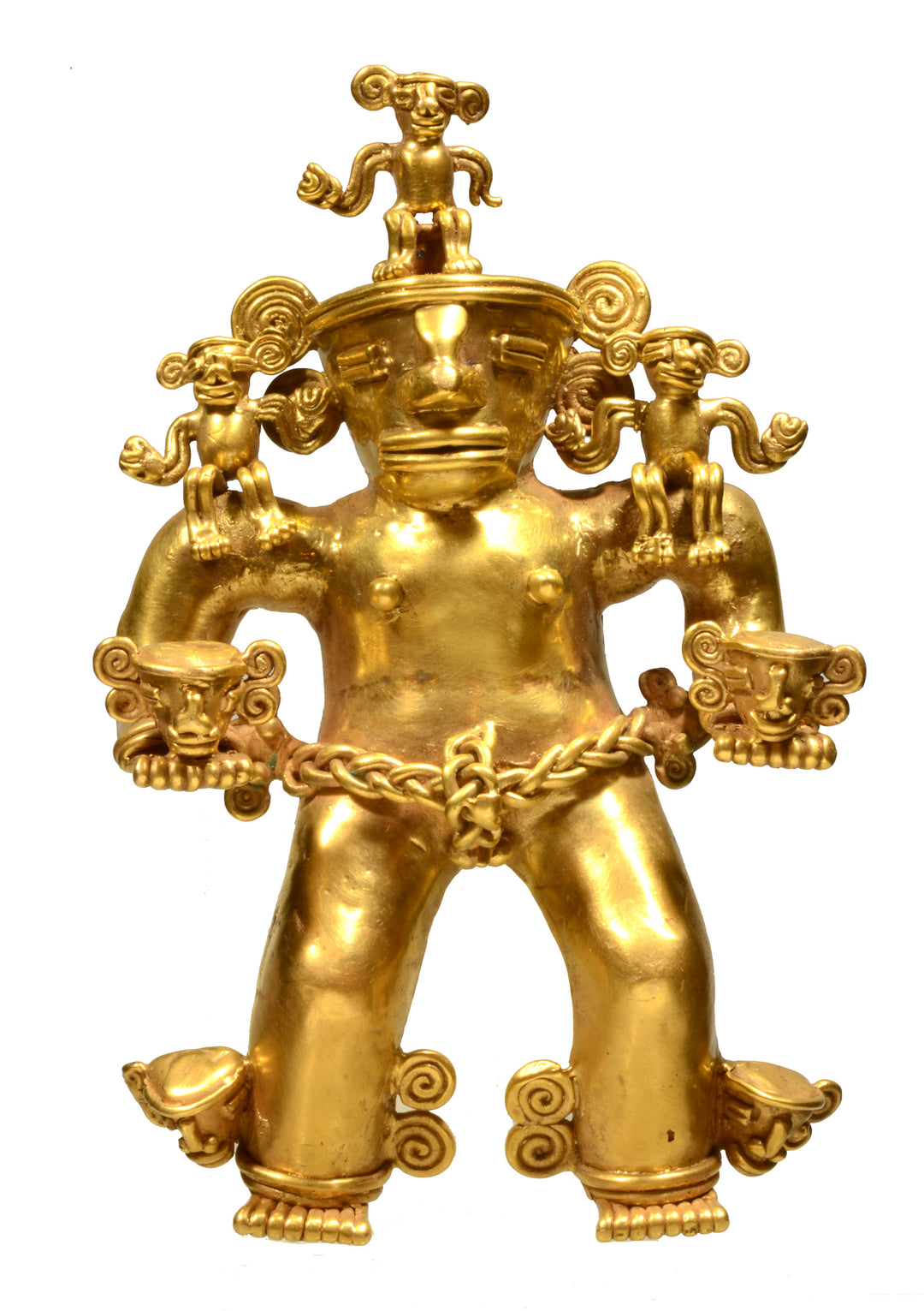 Veraguas Gold Standing Shaman