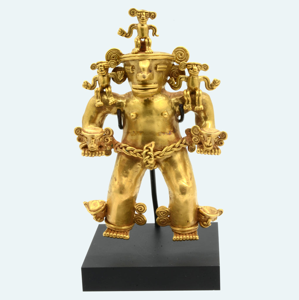 Veraguas Gold Standing Shaman - Art for Eternity