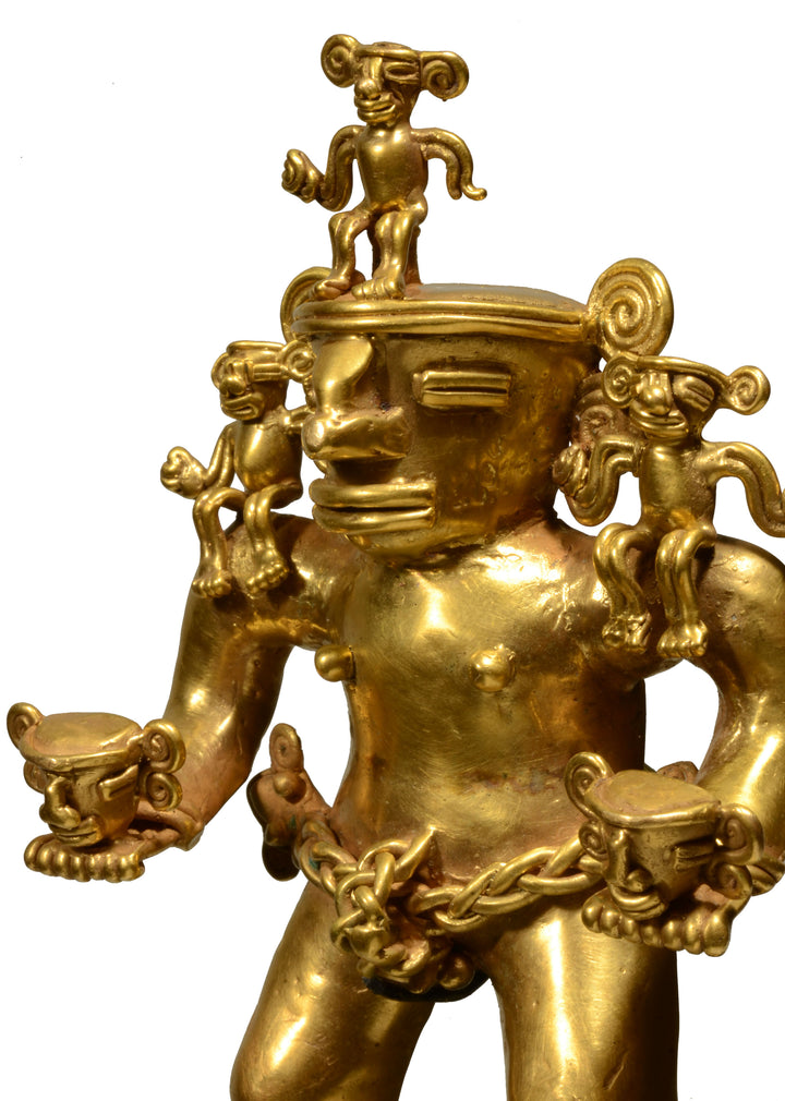 Veraguas Gold Standing Shaman