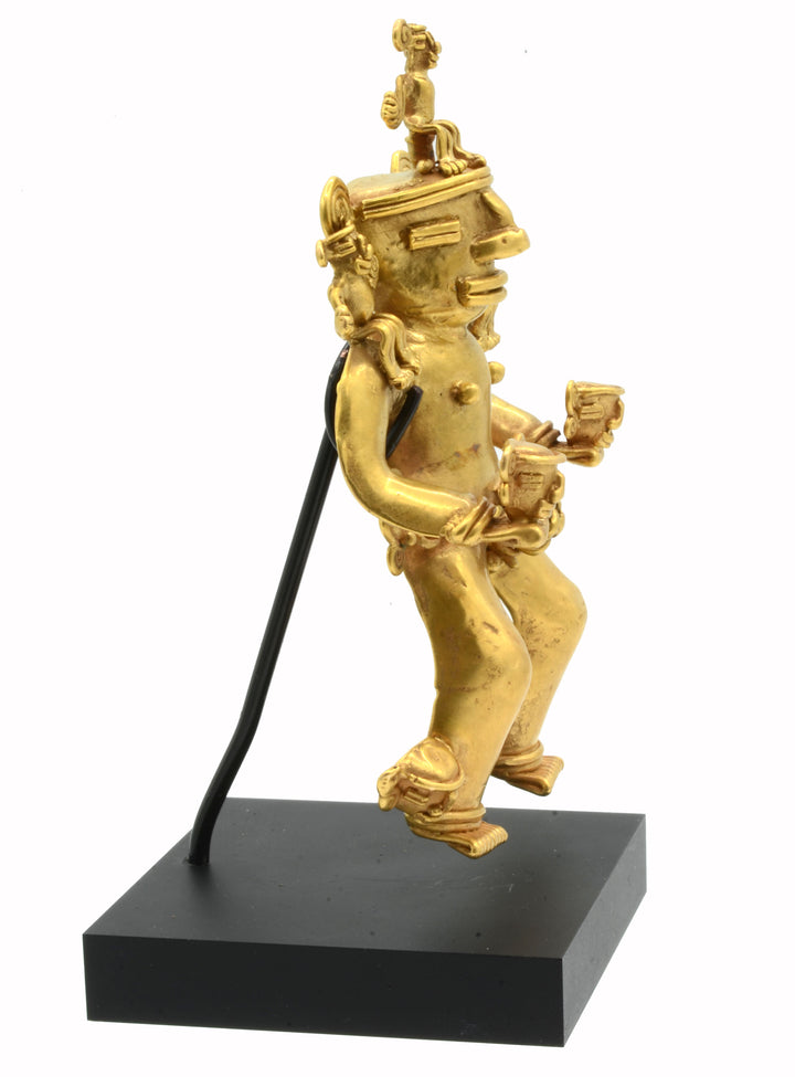 Veraguas Gold Standing Shaman