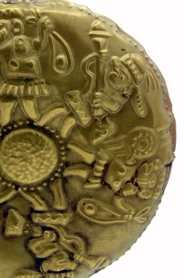 Moche Gold Repousse Disc Ornaments - Art for Eternity