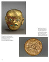 Pair Moche Gold Repousse Disc Ornaments