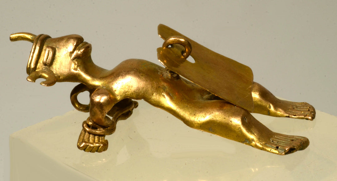 Quimbaya Gold Prisoner with Dangler