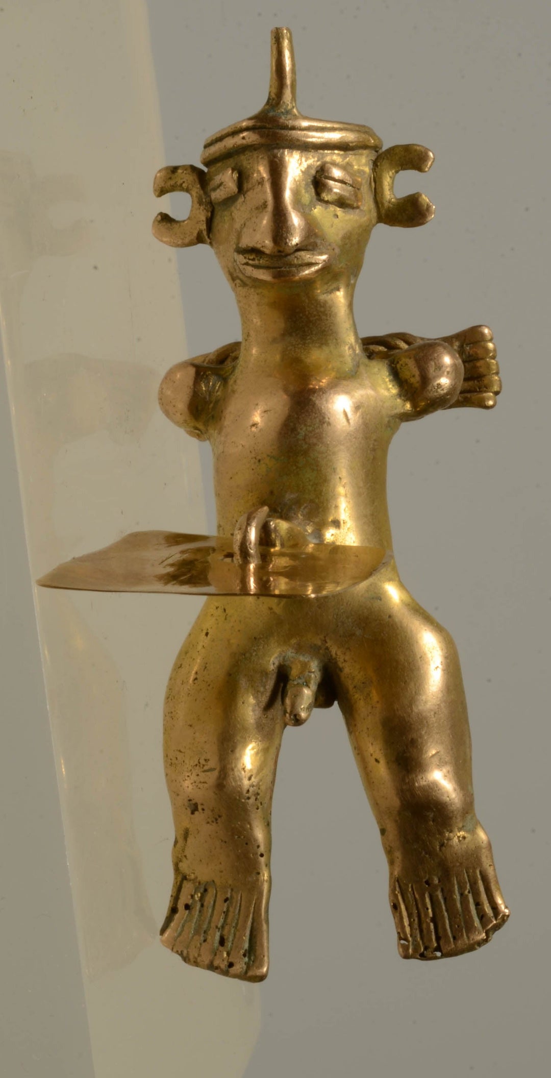 Quimbaya Gold Prisoner with Dangler