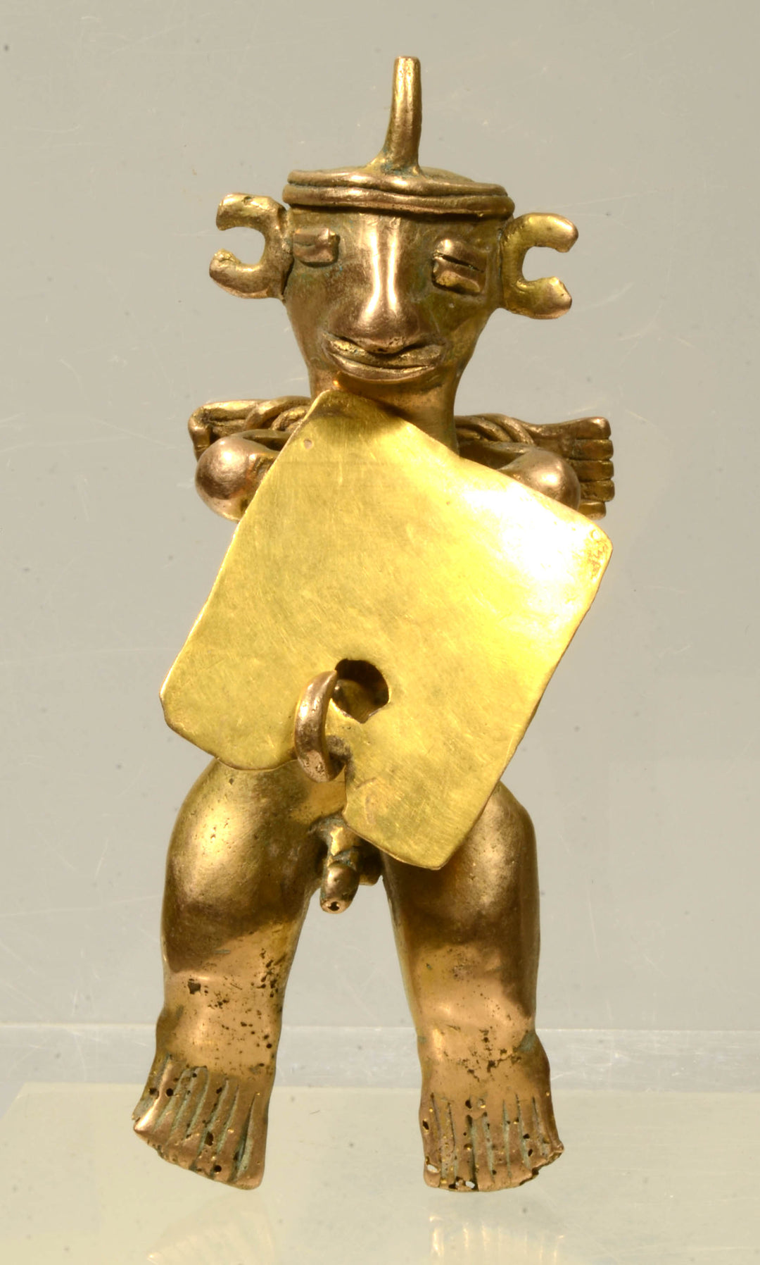 Quimbaya Gold Prisoner with Dangler