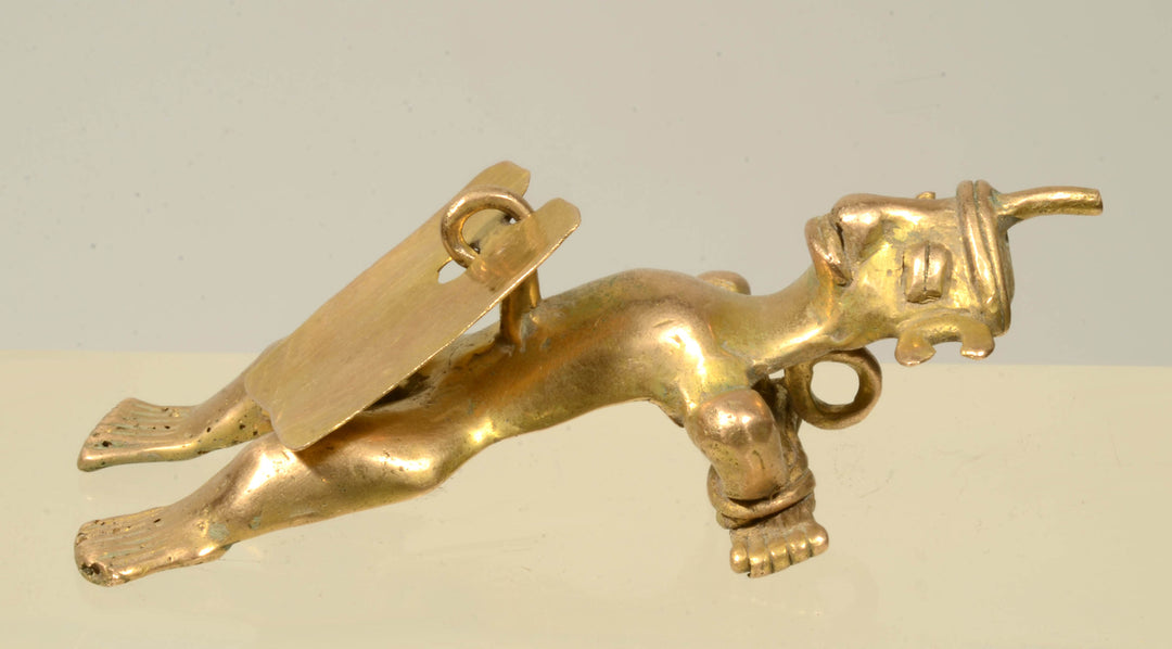 Quimbaya Gold Prisoner with Dangler