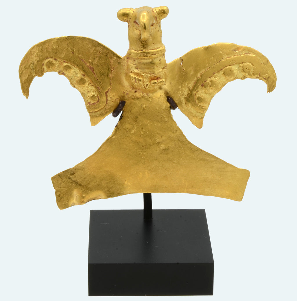 Veraguas Gold Raptor  Bird Pendant