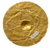 Cocle Circular Embossed & Repousse Gold Disc - Art for Eternity