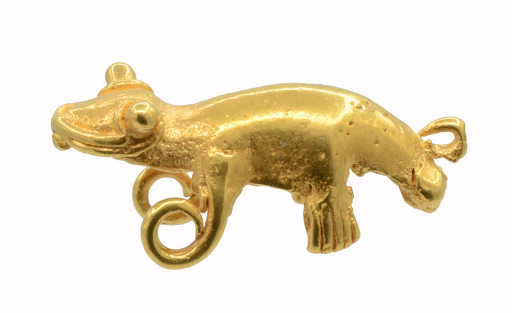 Gran Cocle Gold Composite Animal Pendant