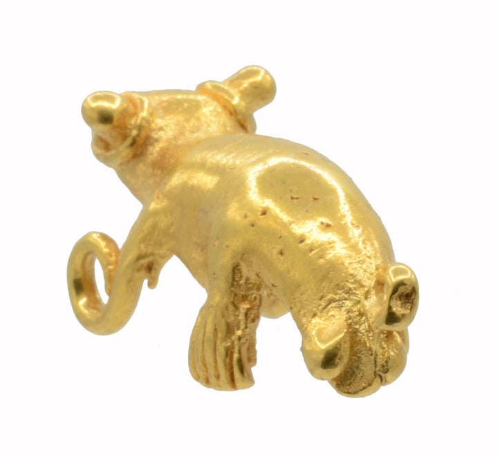 Gran Cocle Gold Composite Animal Pendant