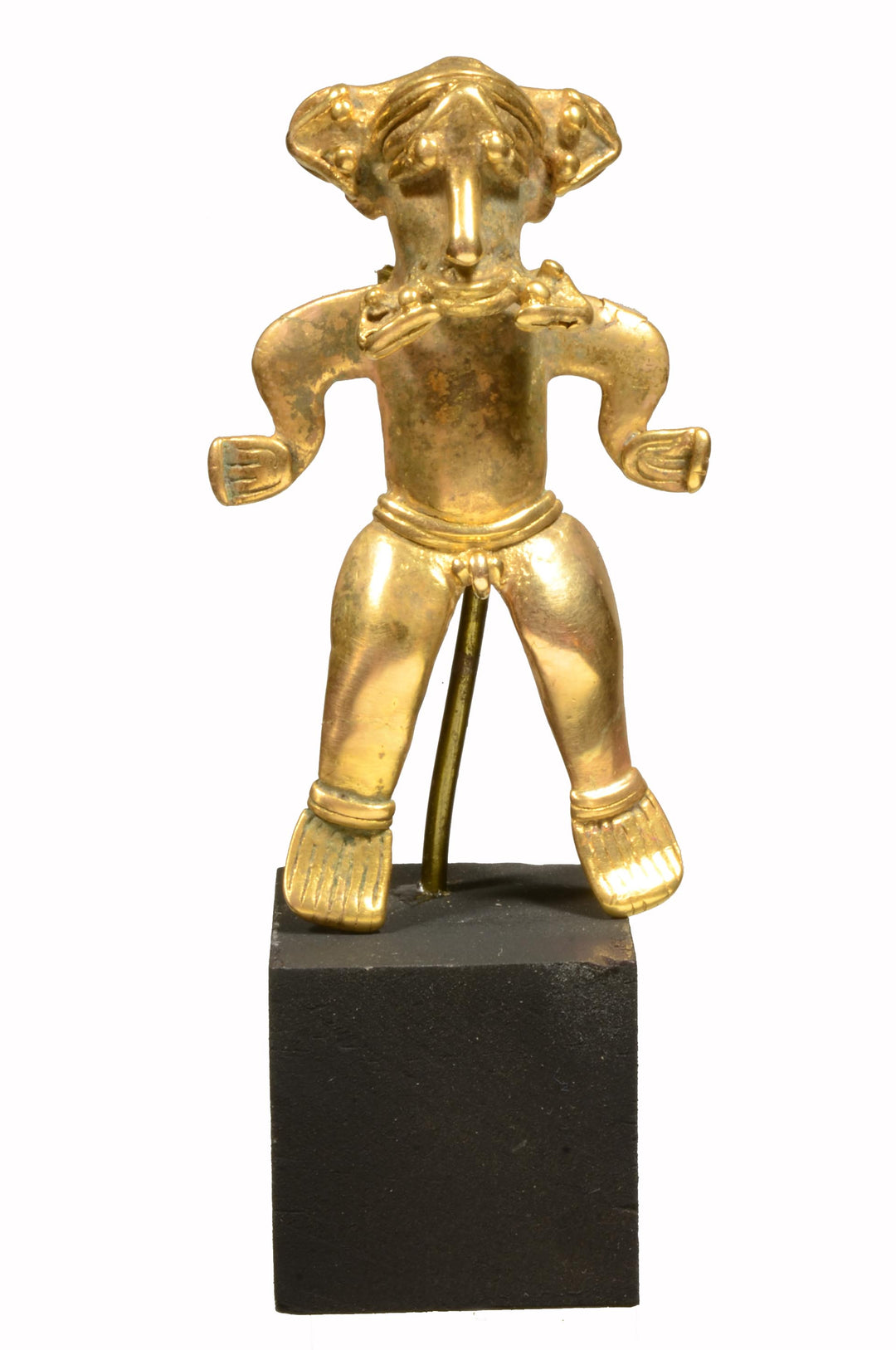 Diquis Figural Gold Pendant