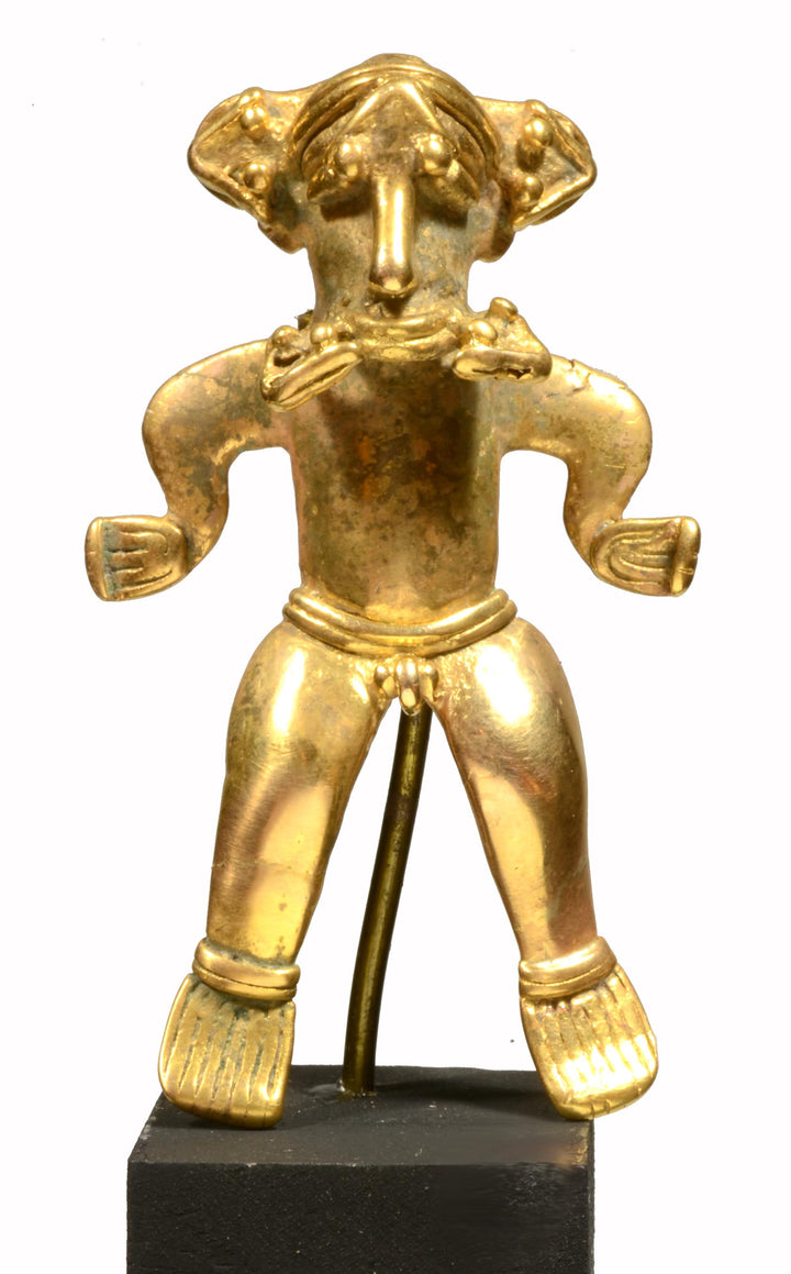 Diquis Figural Gold Pendant