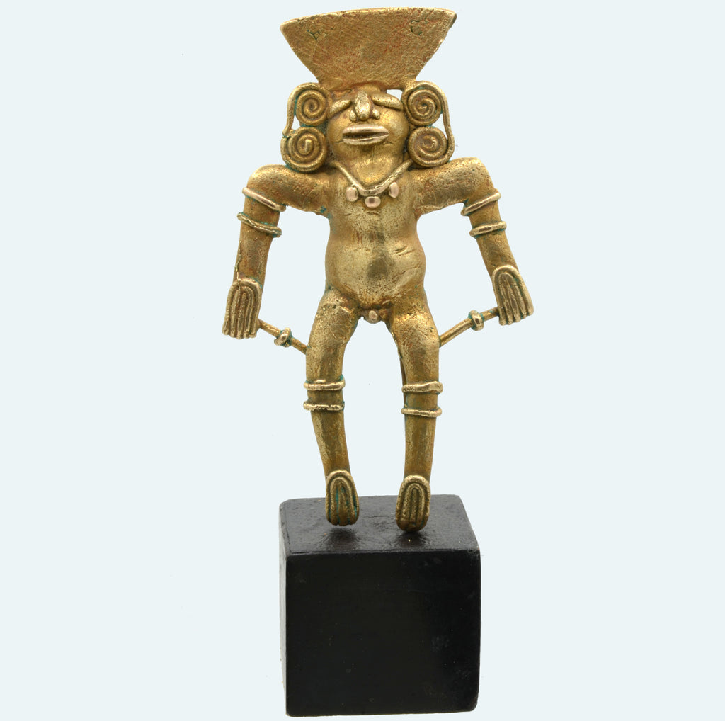 Diquis Gold Alloy Figural Pendant - Art for Eternity