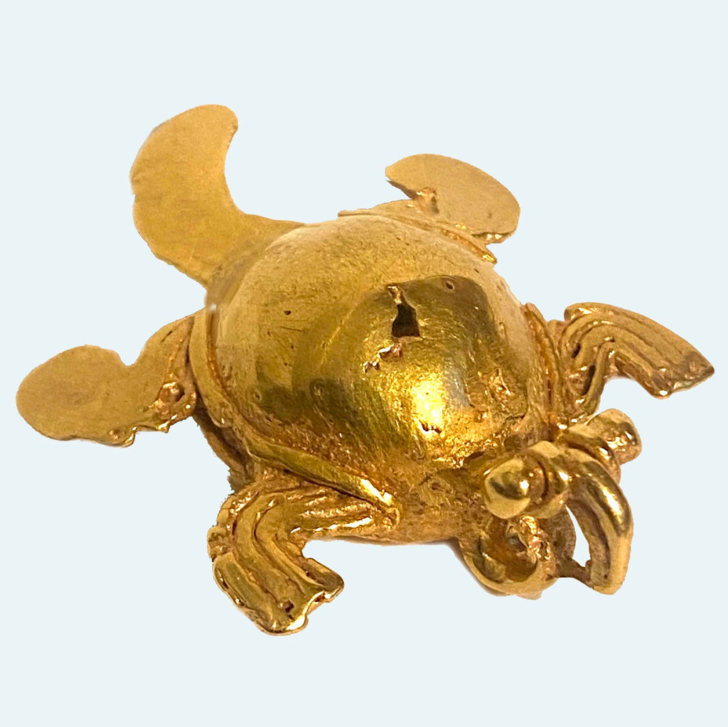 Gran Cocle Gold Creature Effigy Pendant Bell - Art for Eternity