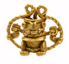 Gran Cocle 22k Gold Figural Effigy Pendant - Art for Eternity