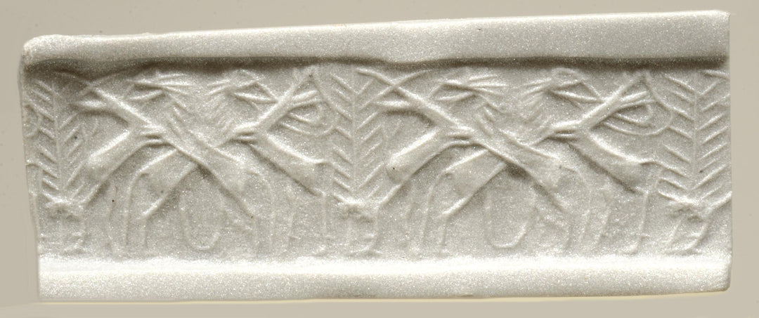 Old Babylonian Lapis Lazuli Cylinder Seal