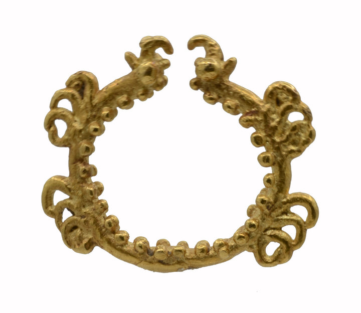 Cocle Gold Pennanular Nose Ornament