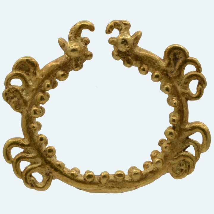 Cocle Gold Pennanular Nose Ornament