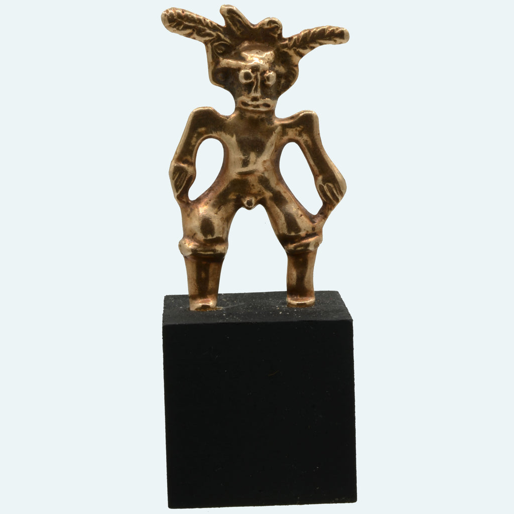 Chiriqui Figural Gold Alloy Pendant