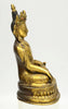 Sino Tibetan Gilt Bronze Seated Bodhisattva - Art for Eternity