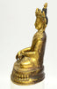 Sino Tibetan Gilt Bronze Seated Bodhisattva - Art for Eternity