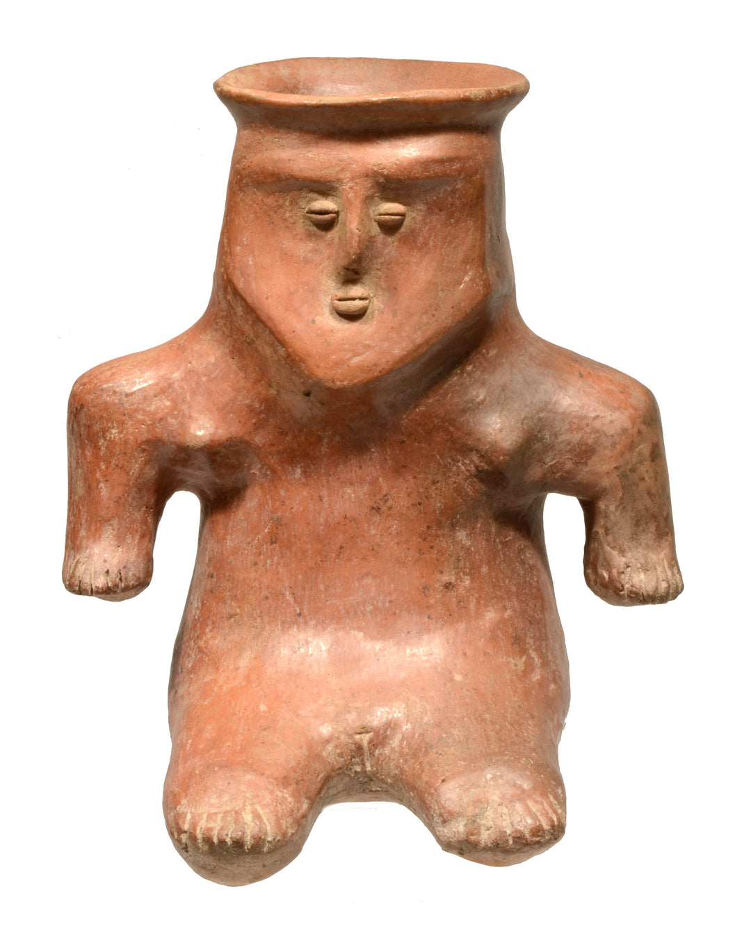 Colima Comala Pottery Seated Female Figure