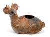 Chimu Inca Pottery Seated Deer Effigy Vessel