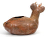 Chimu Inca Pottery Seated Deer Effigy Vessel