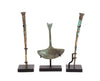 Three Chimu Copper Utilitarian Offerings