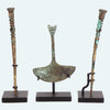 Three Chimu Copper Utilitarian Offerings