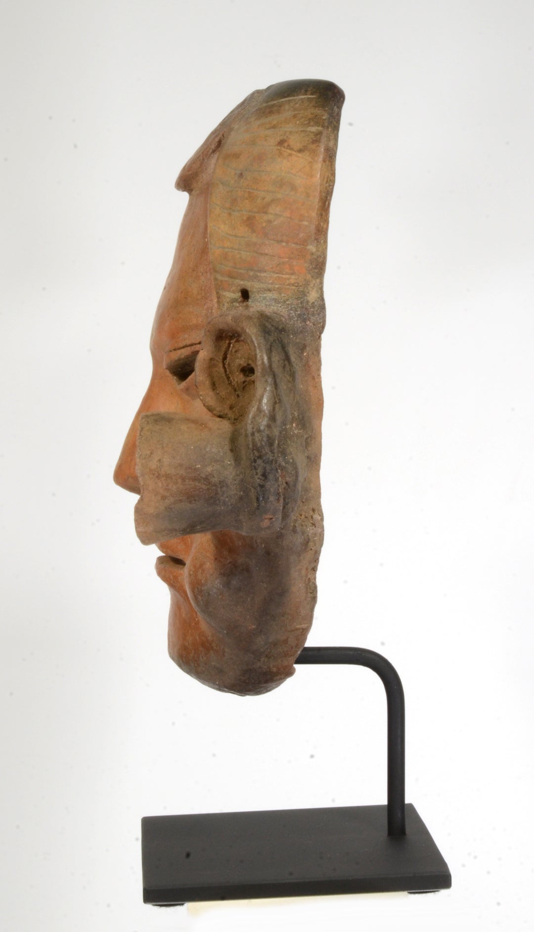 Fine Pre Columbian Narino Pottery Mask,