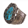 Native American Navajo Silver & Turquoise Bracelet