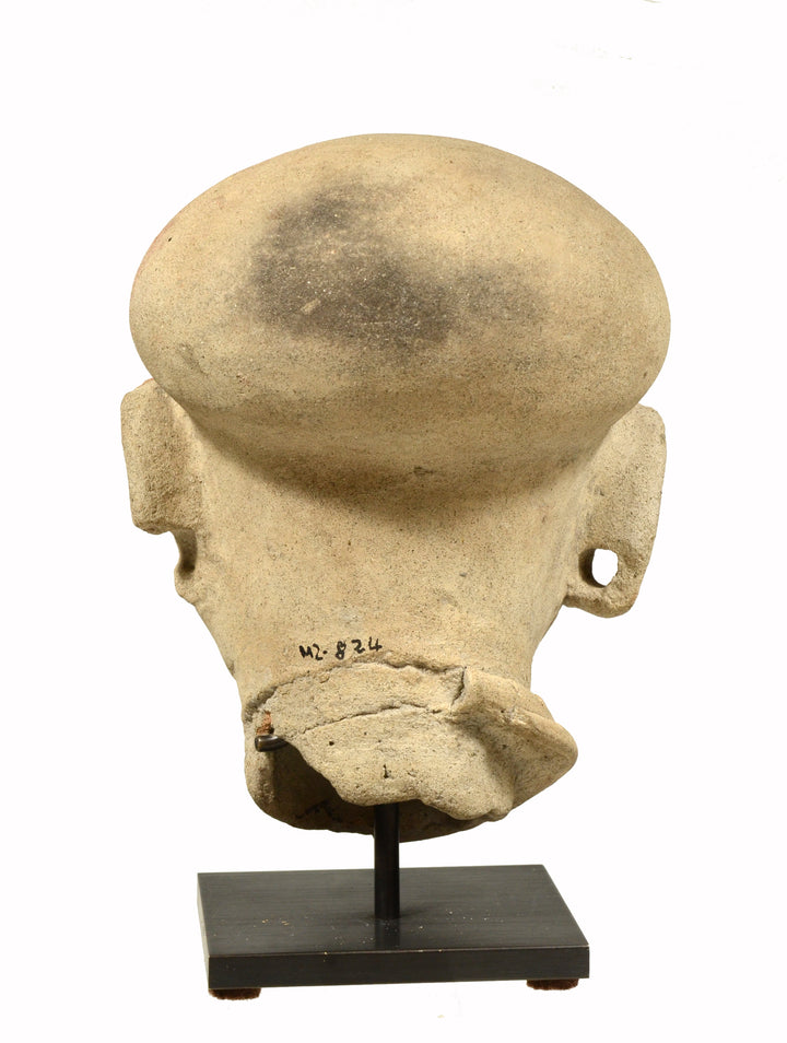 Pre Columbian Tumaco La Tolita Pottery Head
