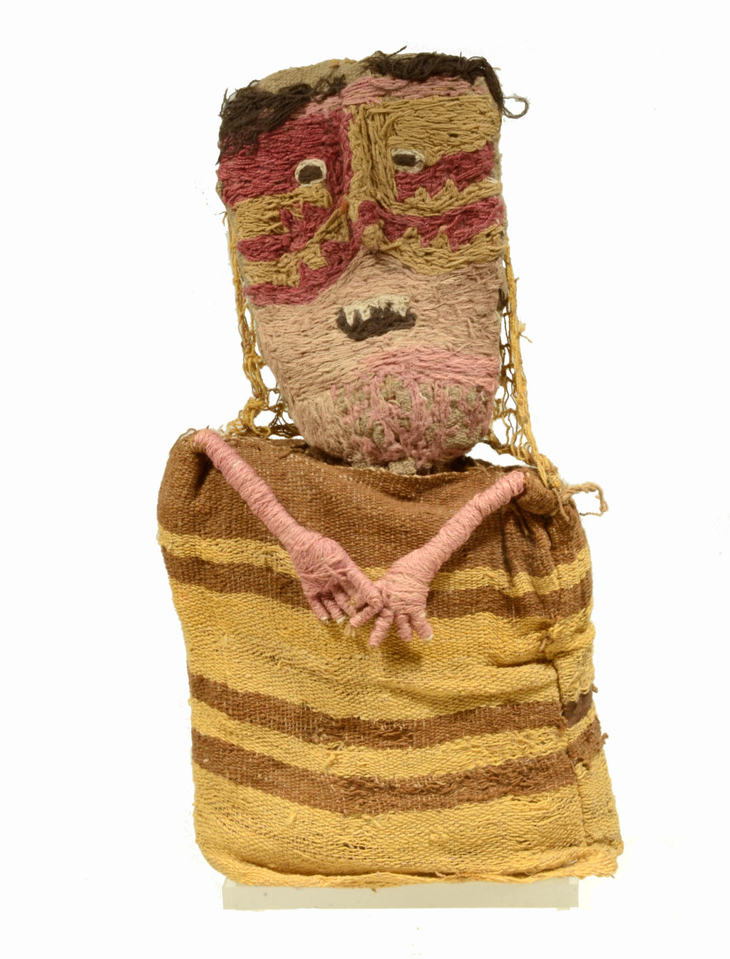 Pre Columbian Chancay Woven Textile Doll