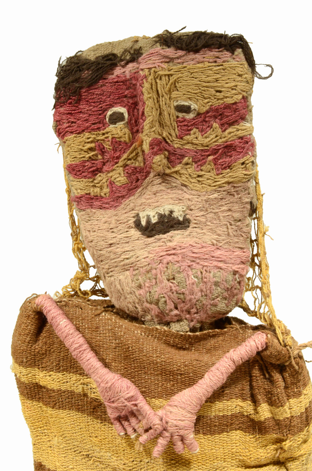 Pre Columbian Chancay Woven Textile Doll