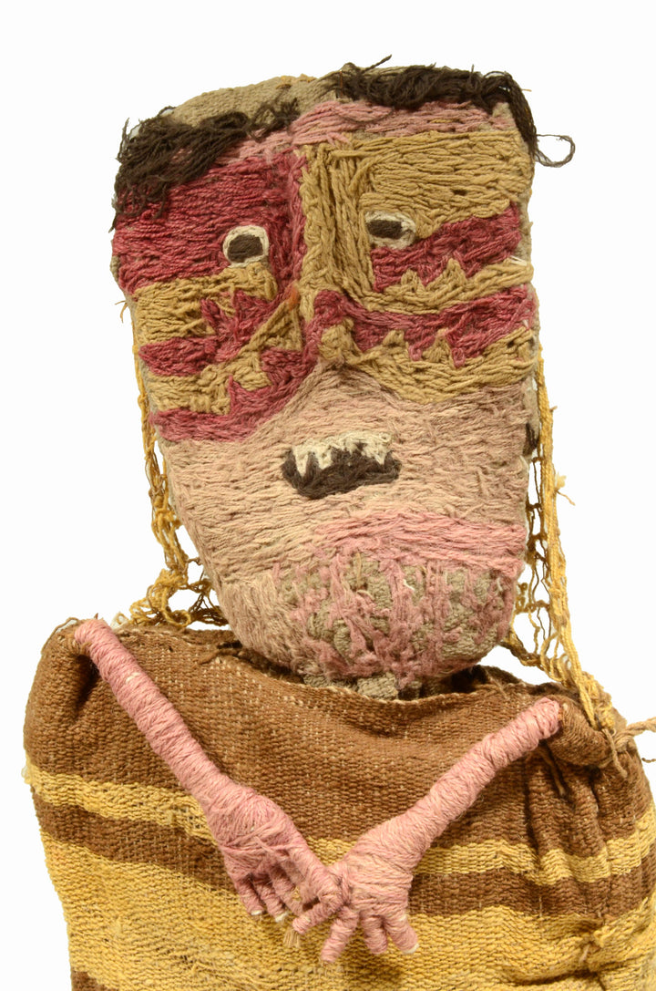 Pre Columbian Chancay Woven Textile Doll