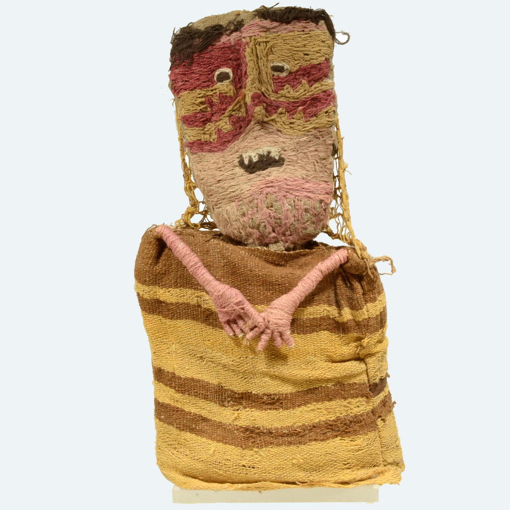 Pre Columbian Chancay Woven Textile Doll