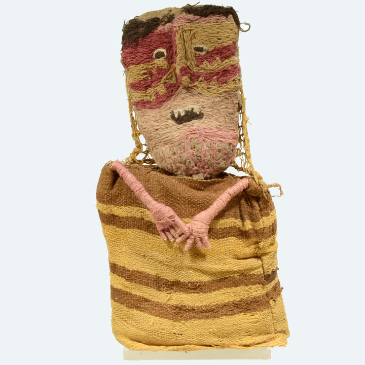 Pre Columbian Chancay Woven Textile Doll