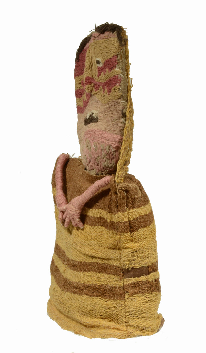 Pre Columbian Chancay Woven Textile Doll