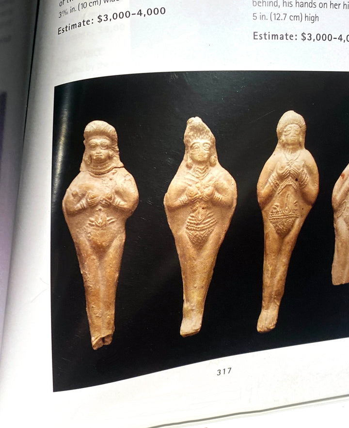 Elamite Terracotta Standing Fertility Goddess
