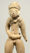 Pre Columbian Huastec Pottery Ball Player Wearing a Yoke