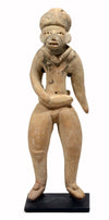 Pre Columbian Huastec Pottery Ball Player Wearing a Yoke
