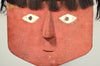 Pre-Columbian Chancay Wood Red Face Mask