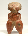 Pre Columbian Nayarit Chinesco Polychrome Standing Female