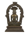 Indian Bronze Seated Buddha Tirthankara