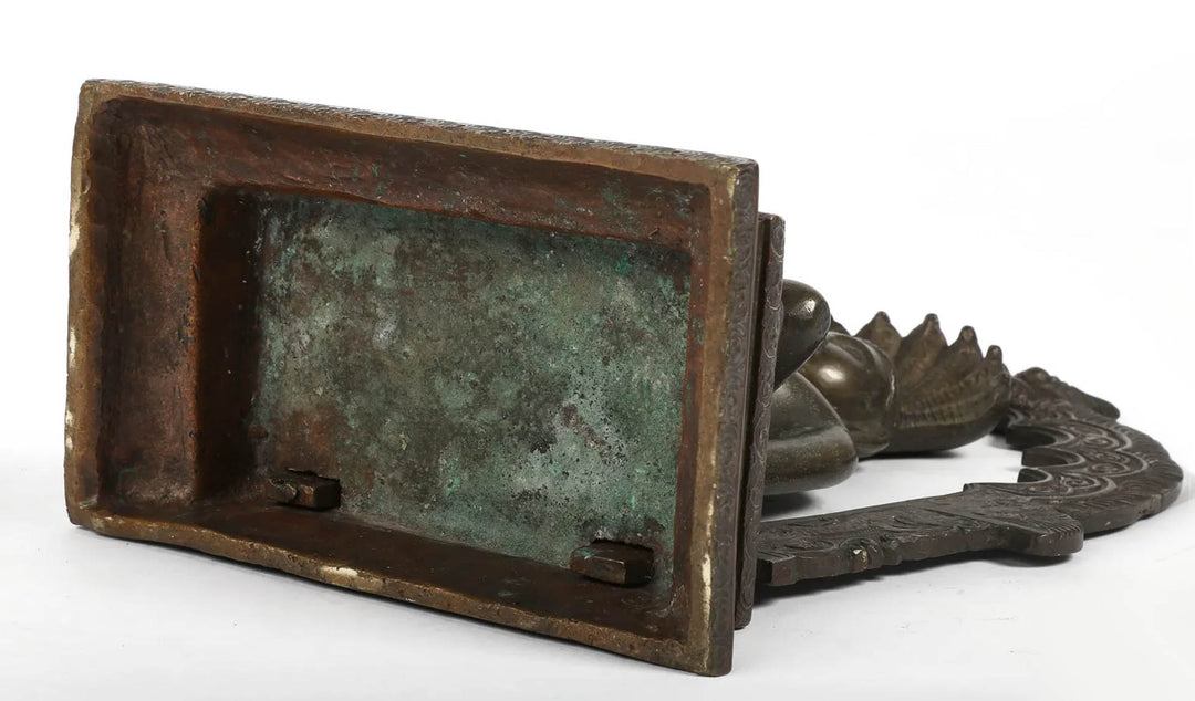 Indian Bronze Seated Buddha Tirthankara