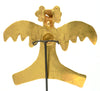 Pre Columbian Veraguas 14k Gold Avian Pendant