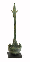 Etruscan Bronze Ladle with Dolphin Handle