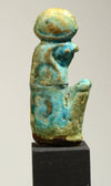 Ancient Egyptian Faience Amulet of God Ra Horakhty